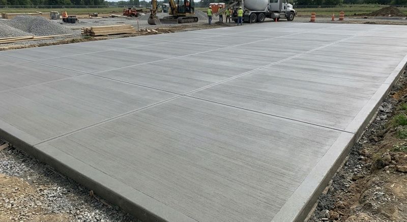 Commercial Slab Construction in Katy, TX