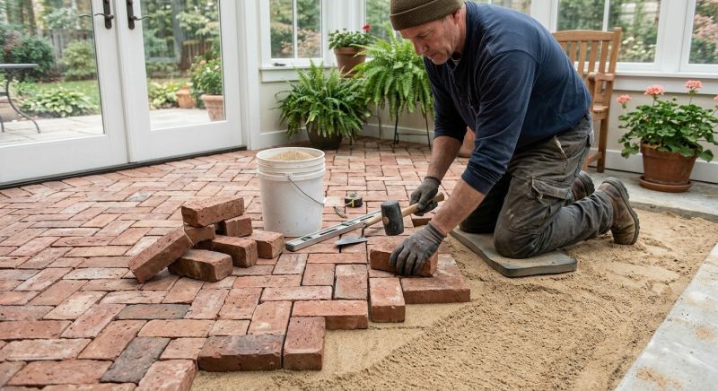 Deck Masonry Installation in Boston, MA